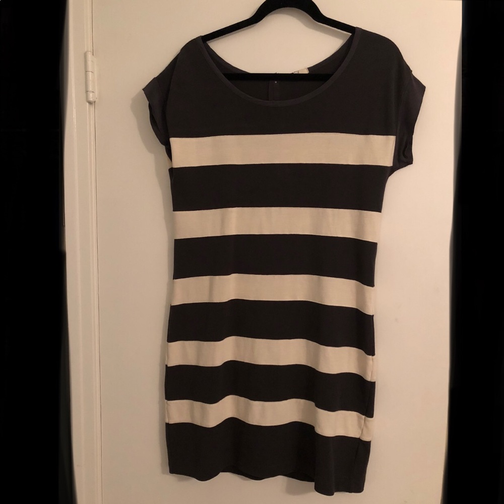 J Crew Striped Shift Dress